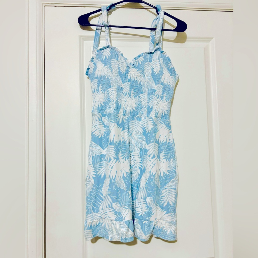 Blue Palms Mini Dress